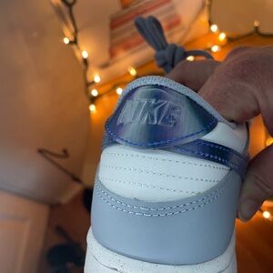 NTW Nike Kids Sneakers - White and Blue no box